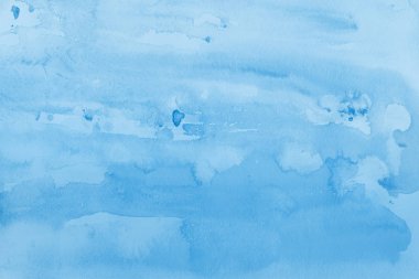 Kağıt arka plan mavi suluboya boya