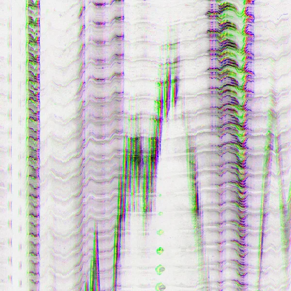 Texture Astratta Effetto Glitch Dello Schermo Digitale — Foto Stock