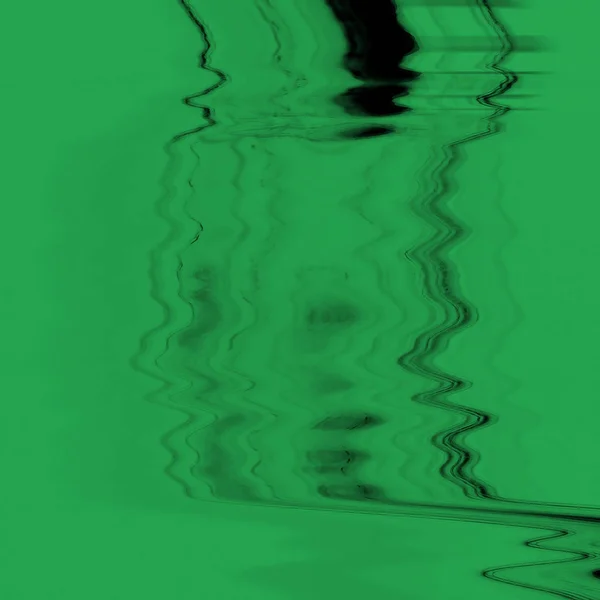 Abstrakte Textur Mit Digitalen Screen Glitch Effekten Grün Und Schwarz — Stockfoto
