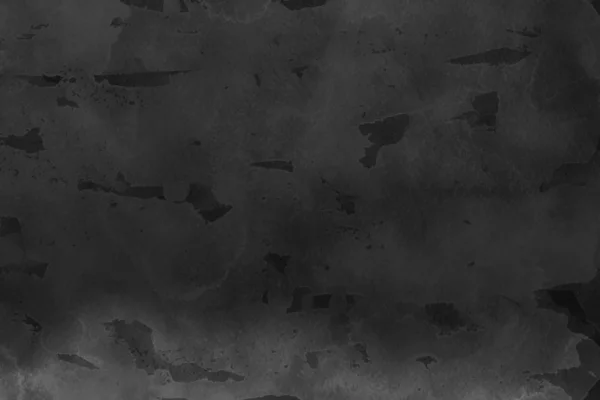 Black Watercolor Paint Paper Abstract Background — Stock Photo, Image