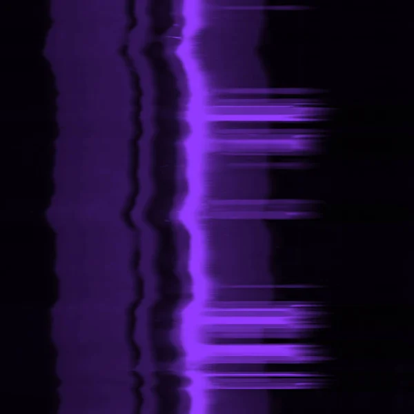 Abstract Violet Digital Screen Glitch Effect Texture — Stock Photo, Image