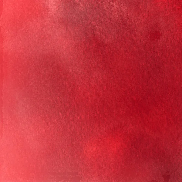 Fundo Abstrato Vermelho Com Textura Tinta Aquarela — Fotografia de Stock