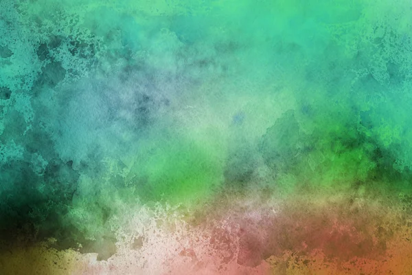 Acuarela Colorida Pintura Sobre Fondo Abstracto Papel — Foto de Stock