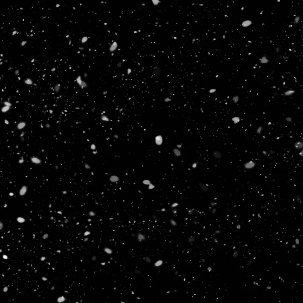 Carta Parati Astratta Con Neve Caduta Sfondo Nero — Foto Stock