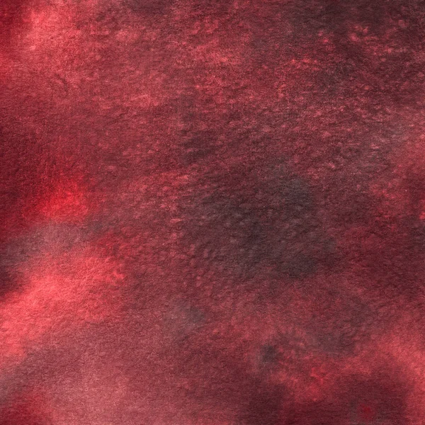 Sfondo Astratto Rosso Con Texture Vernice Acquerello — Foto Stock