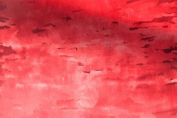 Kağıt Arka Plan Üzerinde Kırmızı Sulu Boya Boya — Stok fotoğraf