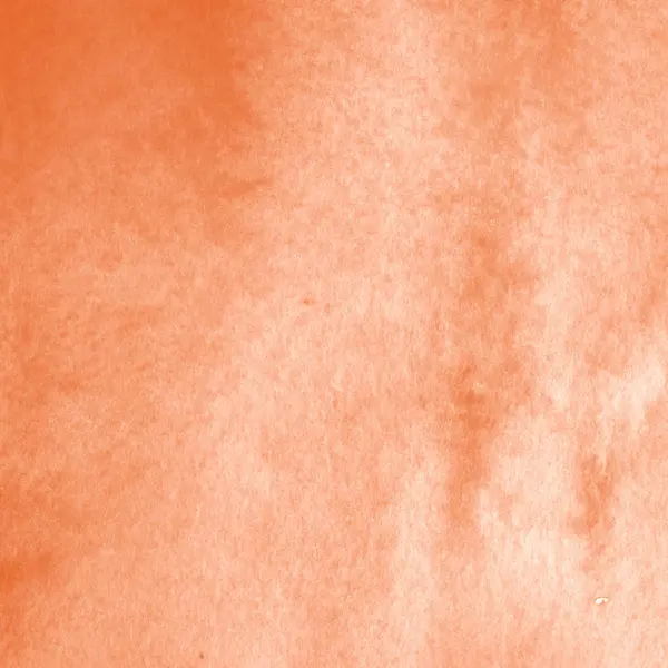 수채화 페인트 텍스처와 오렌지 추상적인 — 스톡 사진