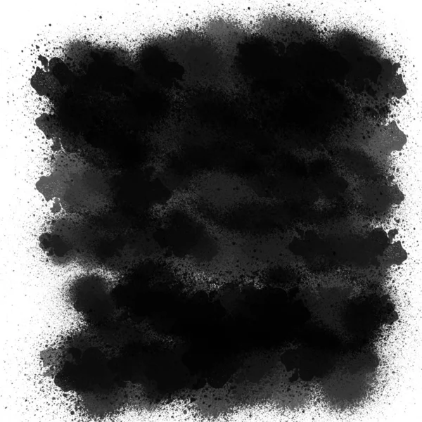 Μαύρο Σπρέι Βαφής Άσπρο Φόντο — Φωτογραφία Αρχείου
