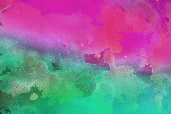 Kağıt arka plan üzerinde renkli sulu boya boya