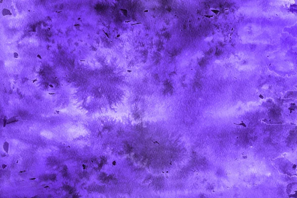 紙の抽象的な背景の紫の水彩絵の具 — ストック写真