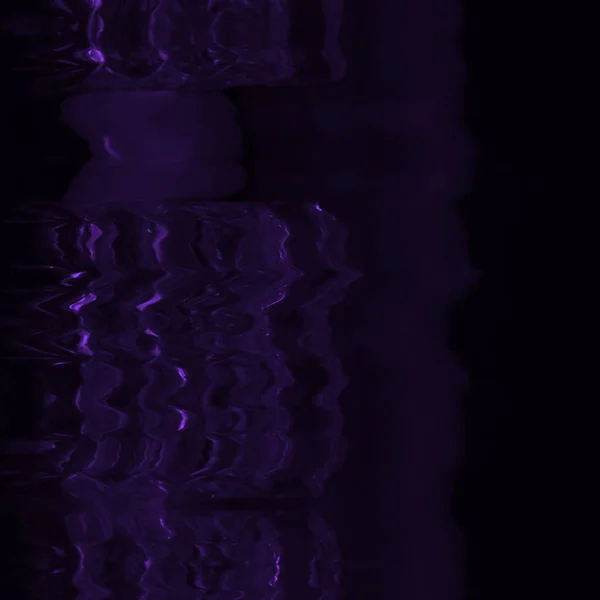 Abstracte Violet Digitaal Scherm Glitch Effect Textuur — Stockfoto