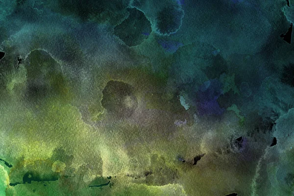 Kağıt arka plan üzerinde renkli sulu boya boya