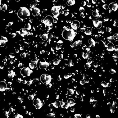 koyu arka plan üzerinde sabun köpüğü ile soyut duvar kağıdı