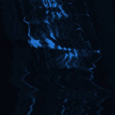 Soyut Mavi Dijital ekran aksaklık etkisi doku. 