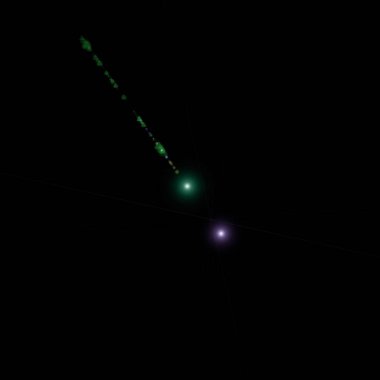 yıldız koyu arka plan üzerinde parlayan ile soyut duvar kağıdı