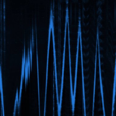 Soyut Mavi Dijital ekran aksaklık etkisi doku. 