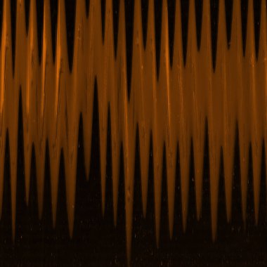 Dijital ekran aksaklık etkisi doku soyut. Turuncu ve siyah