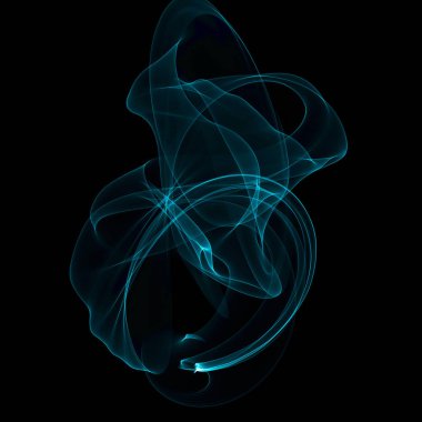 koyu arka plan üzerinde duman ile soyut duvar kağıdı