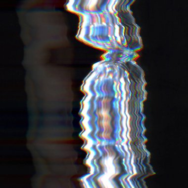 Dijital ekran aksaklık etkisi doku soyut. 