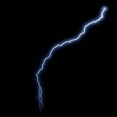 Şimşek desenli koyu soyut arkaplan