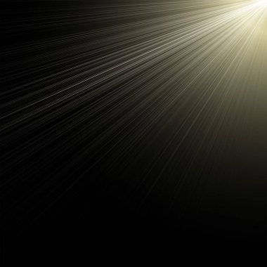 koyu arka plan üzerinde güneş ışınları ile soyut duvar kağıdı