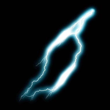 Şimşek desenli koyu soyut arkaplan