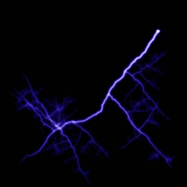 Şimşek desenli koyu soyut arkaplan