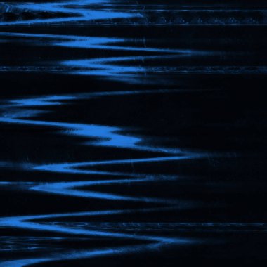 Soyut Mavi Dijital ekran aksaklık etkisi doku. 