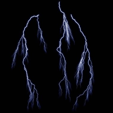 Şimşek desenli koyu soyut arkaplan