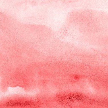 sulu boya boyama doku ile kırmızı arka plan