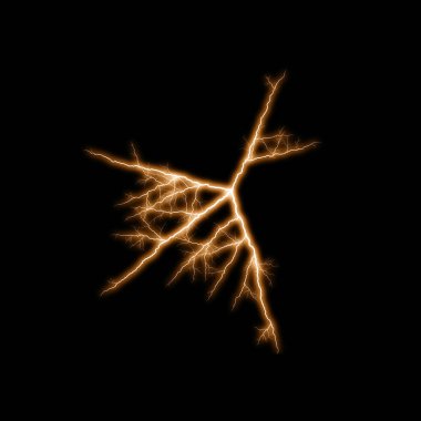 yıldırım koyu arka plan üzerinde parlayan ile soyut duvar kağıdı