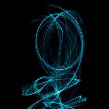 koyu arka plan üzerinde duman ile soyut duvar kağıdı