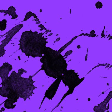 mor arka plan doku soyut siyah boya splatters