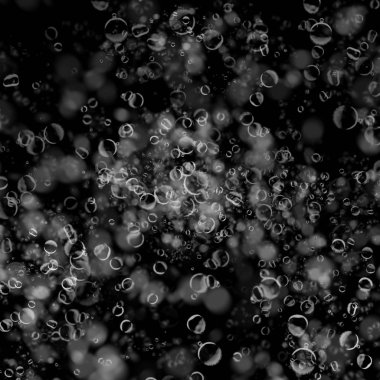 koyu arka plan üzerinde sabun köpüğü ile soyut duvar kağıdı