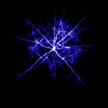 yıldırım koyu arka plan üzerinde parlayan ile soyut duvar kağıdı