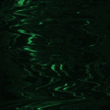 Dijital ekran aksaklık etkisi doku soyut. Yeşil ve siyah