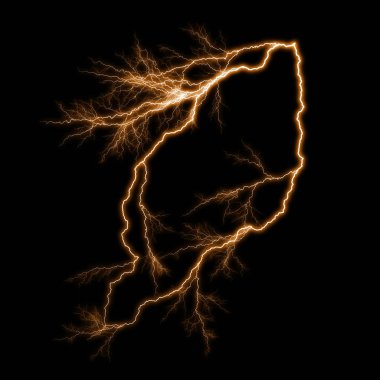 Şimşek desenli koyu soyut arkaplan