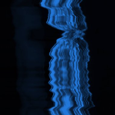 Soyut Mavi Dijital ekran aksaklık etkisi doku. 