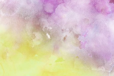 Kağıt arka plan üzerinde renkli sulu boya boya