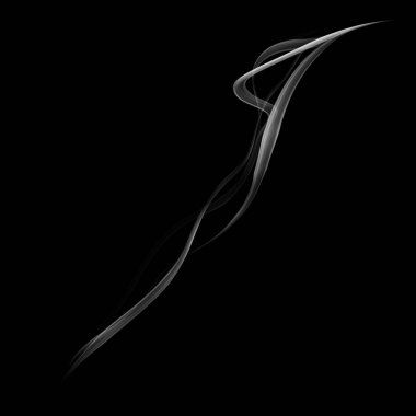 soyut duvar kağıdı, siyah arka plan üzerine duman