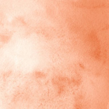 sulu boya boyama doku ile turuncu arka plan