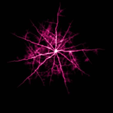 yıldırım koyu arka plan üzerinde parlayan ile soyut duvar kağıdı