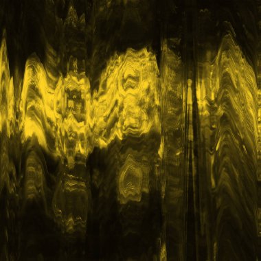 Dijital ekran aksaklık etkisi doku soyut. sarı ve siyah