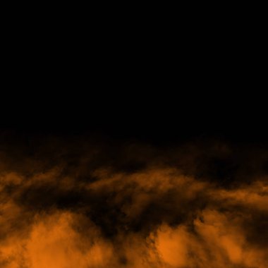 buhar doku ile koyu arka plan