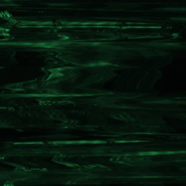 Dijital ekran aksaklık etkisi doku soyut. Yeşil ve siyah