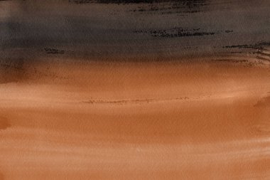 Kağıt arka plan üzerinde turuncu suluboya boya