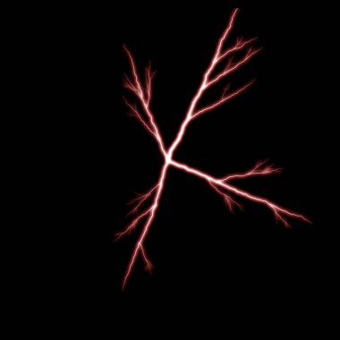 Şimşek desenli koyu soyut arkaplan