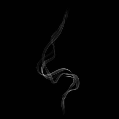 soyut duvar kağıdı, siyah arka plan üzerine duman