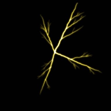 Şimşek desenli koyu soyut arkaplan