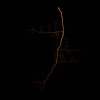 Şimşek desenli koyu soyut arkaplan